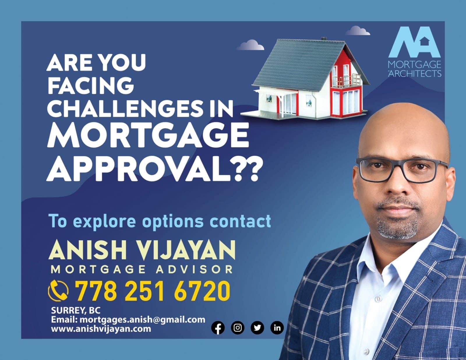 ANISH VIJAYAN MORTGAGE ADVISOR